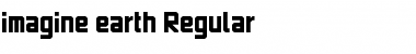 imagine earth Regular Font