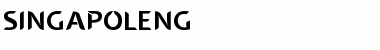 Download SINGAPOLENG Font