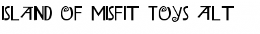 Island of Misfit Toys Alt. Regular Font