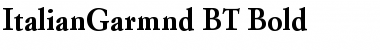 Download ItalianGarmnd BT Font