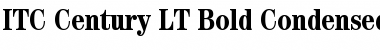 ITCCentury LT BookCond Bold Font