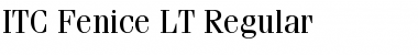 Download ITCFenice LT Regular Font