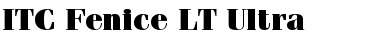 Download ITCFenice LT Ultra Font