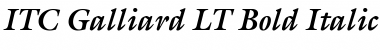 Download Galliard LT Font