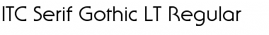 Download SerifGothic LT Font