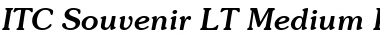 Download Souvenir LT Medium Font