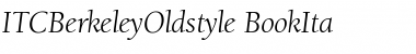 Download ITCBerkeleyOldstyle-Book Font
