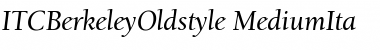 Download ITCBerkeleyOldstyle-Medium Font