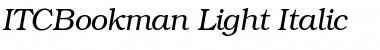 Download ITCBookman-Light Font