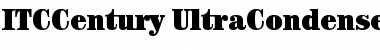 Download ITCCentury-UltraCondensed Font