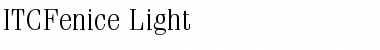 Download ITCFenice-Light Font