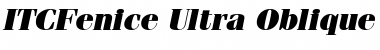 Download ITCFenice-Ultra Font