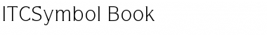 ITCSymbol-Book Book Font