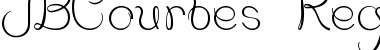 JBCourbes Regular Font