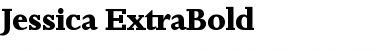 Jessica-ExtraBold Regular Font