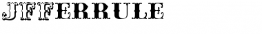 JFFerrule Regular Font