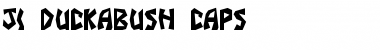 Download JI Duckabush Caps Font