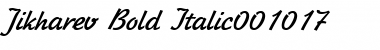 Jikharev Plain Font