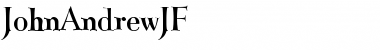 JohnAndrewJF Regular Font