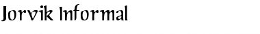 Jorvik Informal Regular Font