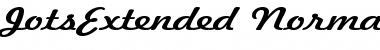 JotsExtended Normal Font