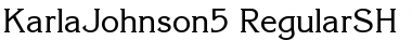 Download KarlaJohnson5 Font