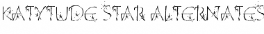 Download Katytude Star Alternates Font