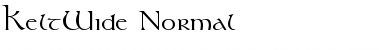 KeltWide Normal Font