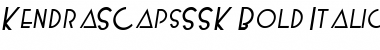 Download KendraSCapsSSK Font