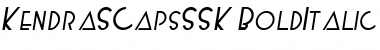 Download KendraSCapsSSK Font