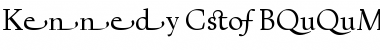 Kennedy Cus GD Book Font