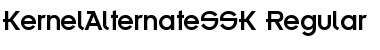 KernelAlternateSSK Regular Font