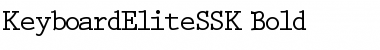 KeyboardEliteSSK Bold Font