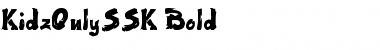 KidzOnlySSK Bold Font