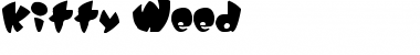 Kitty Weed Regular Font