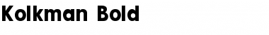 Kolkman Bold Font