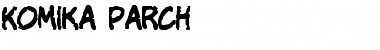 Komika Parch Regular Font