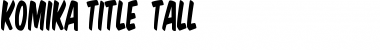 Download Komika Title - Tall Font