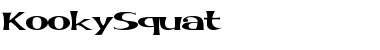 Download KookySquat Font