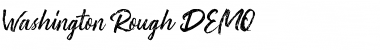 Download Washington ~ Rough Script DEMO Font