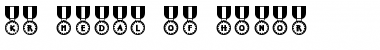 KR Medal Of Honor Regular Font