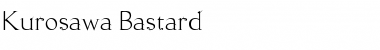 Download Kurosawa Bastard Font