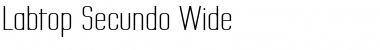 Labtop Secundo Wide Regular Font