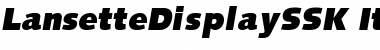 Download LansetteDisplaySSK Font