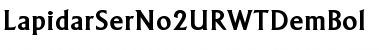 Download LapidarSerNo2URWTDemBol Font