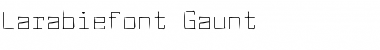 Larabiefont Gaunt Regular Font