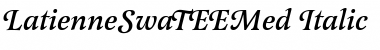 Download LatienneSwaTEEMed Font