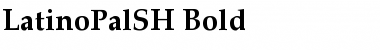 LatinoPalSH Bold Font