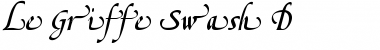 Download Le Griffe Swash D Font