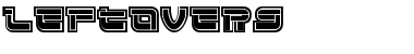 LeftOvers Regular Font